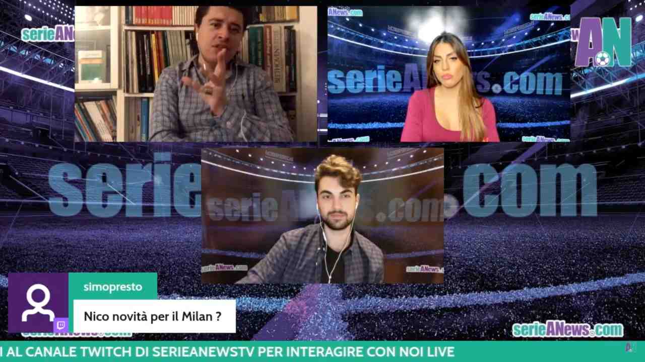 Schira in diretta a SerieANewsTV