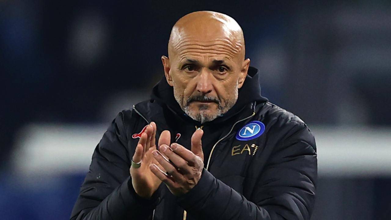 Spalletti, allenatore del Napoli