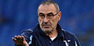 Il tecnico della Lazio Sarri riflette