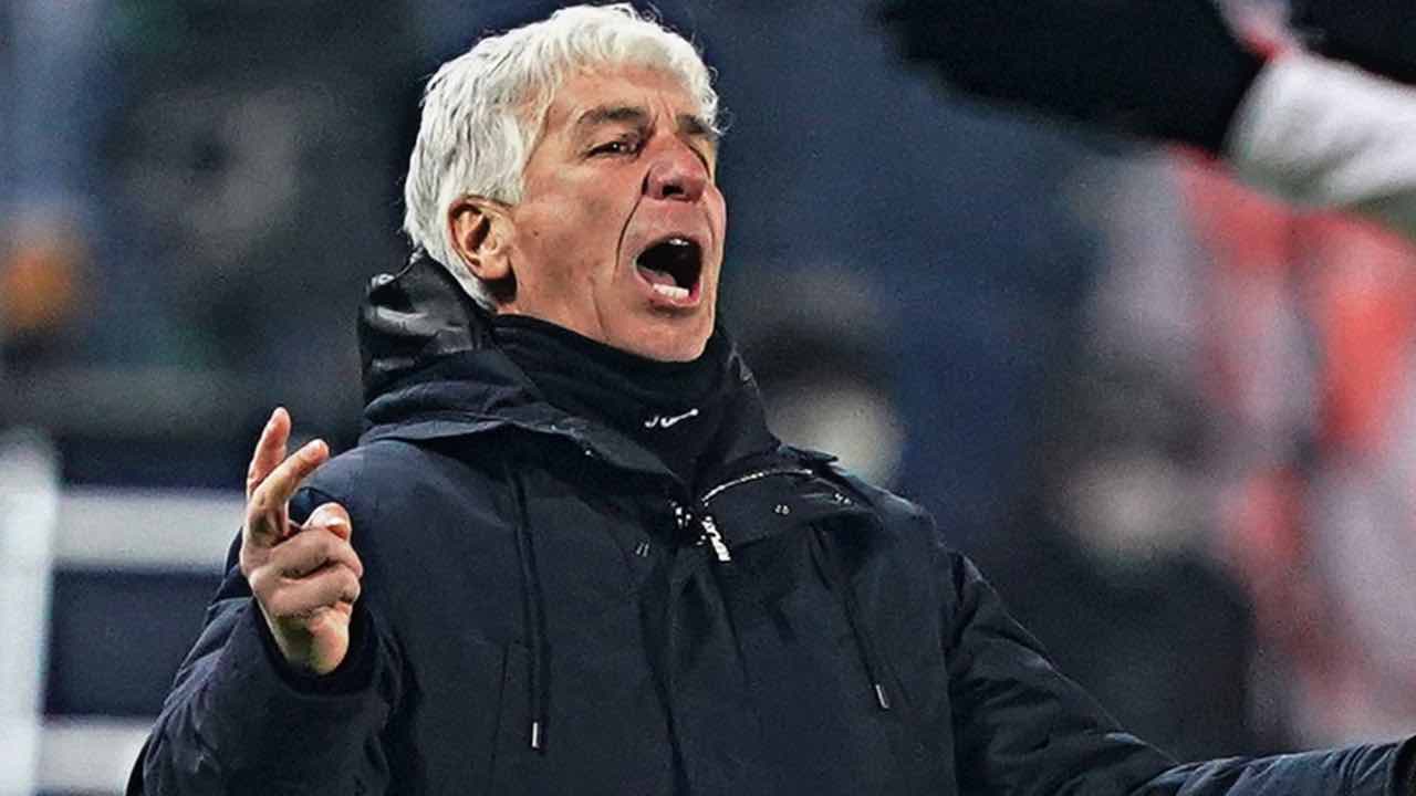 Il tecnico dell'Atalanta Gasperini preoccupato