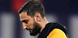 Donnarumma a testa bassa