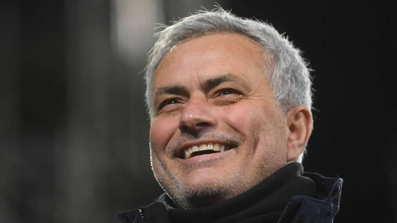 Mourinho sorridente