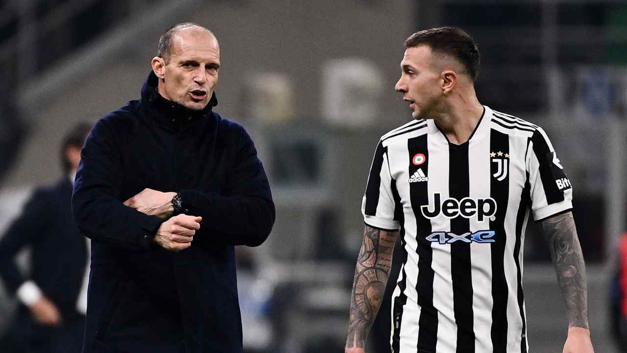 Bernardeschi e Allegri parlano Juve