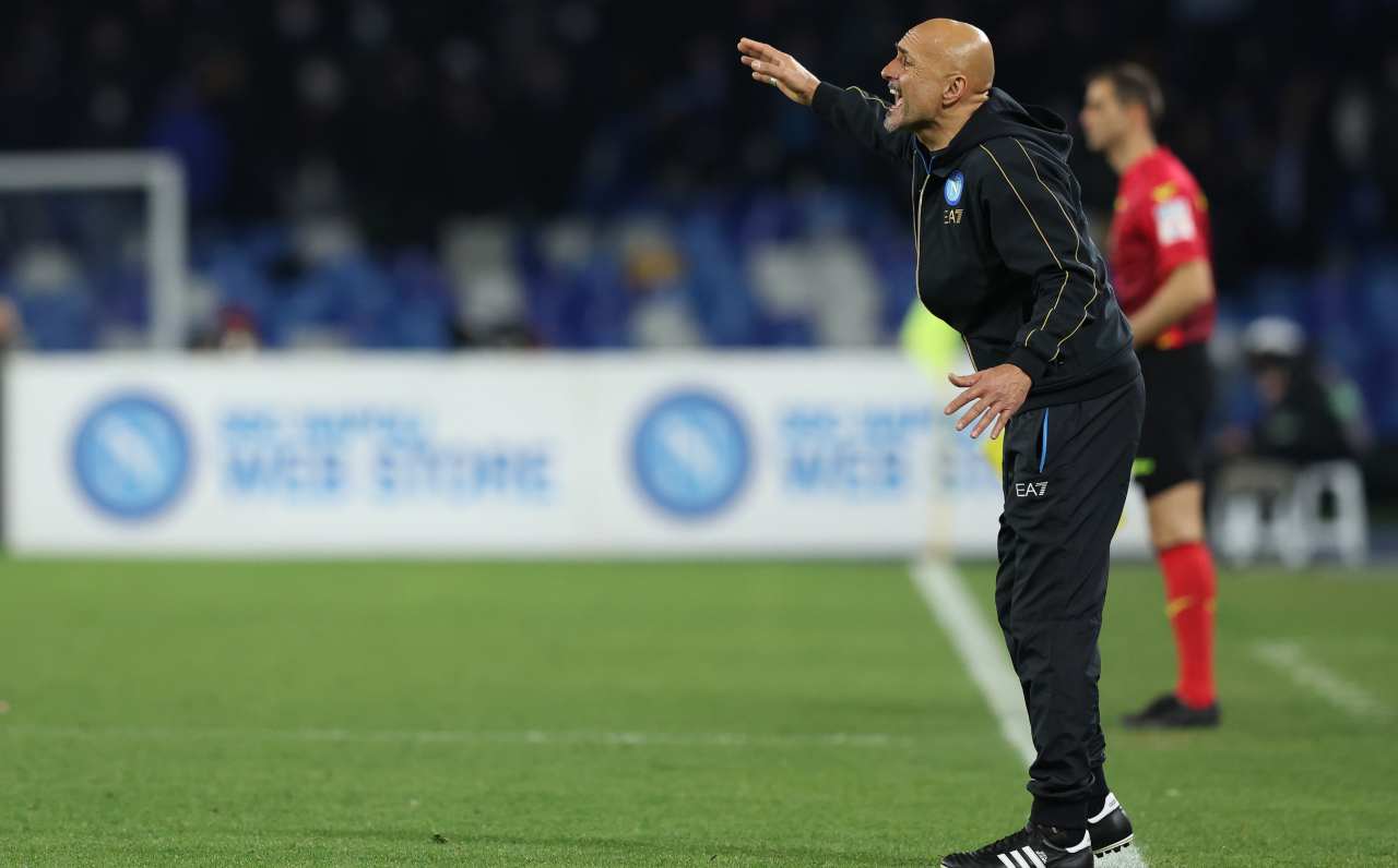 Spalletti dà indicazioni 