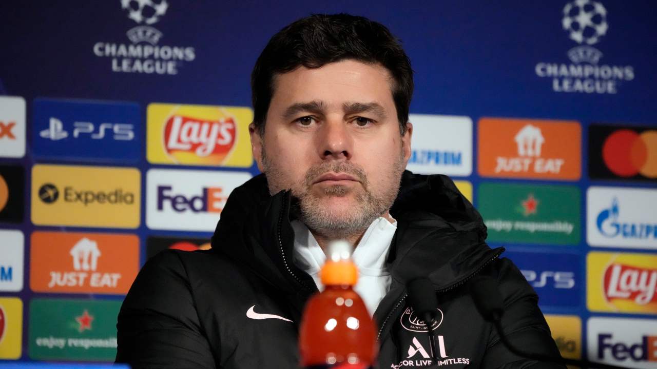 Mauricio Pochettino in conferenza