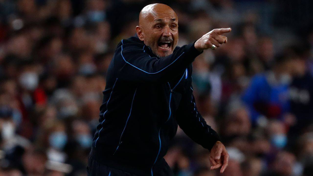 Luciano Spalletti dà indicazioni