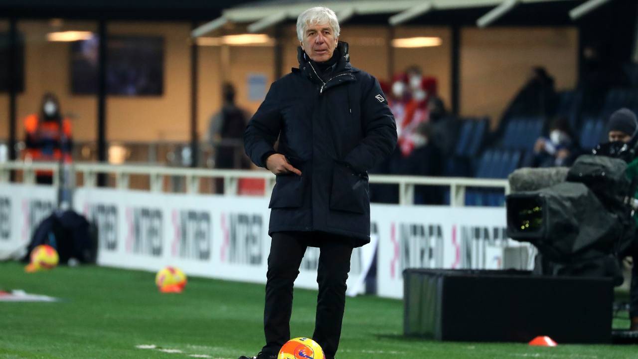 Gian Piero Gasperini pensieroso