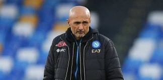 Il tecnico del Napoli Spalletti preoccupato