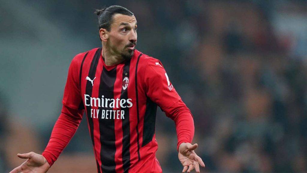 Zlatan Ibrahimovic, attaccante del Milan