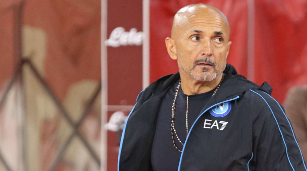 Il tecnico del Napoli Spalletti preoccupato