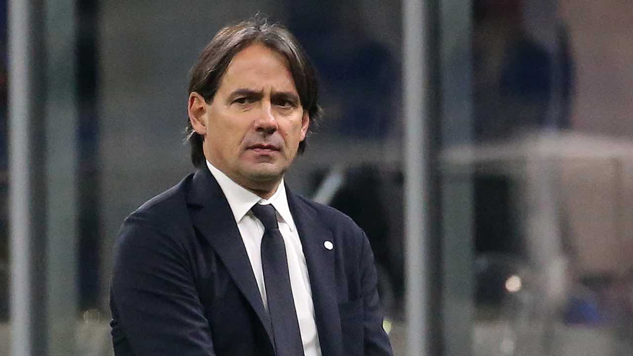 Il tecnico dell'Inter Inzaghi riflette