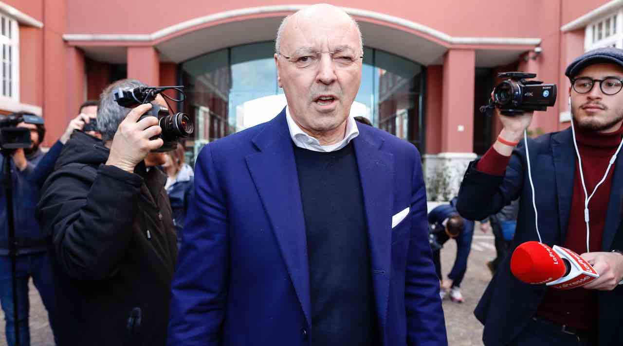 Marotta dell'Inter preoccupato