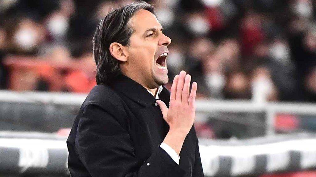 Inzaghi dell'Inter si dispera