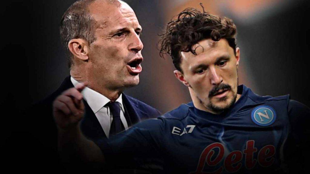 Allegri e Mario Rui