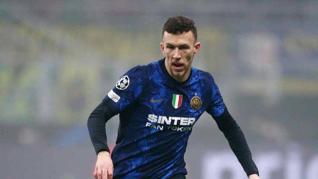 Ivan Perisic con la maglia dell'Inter