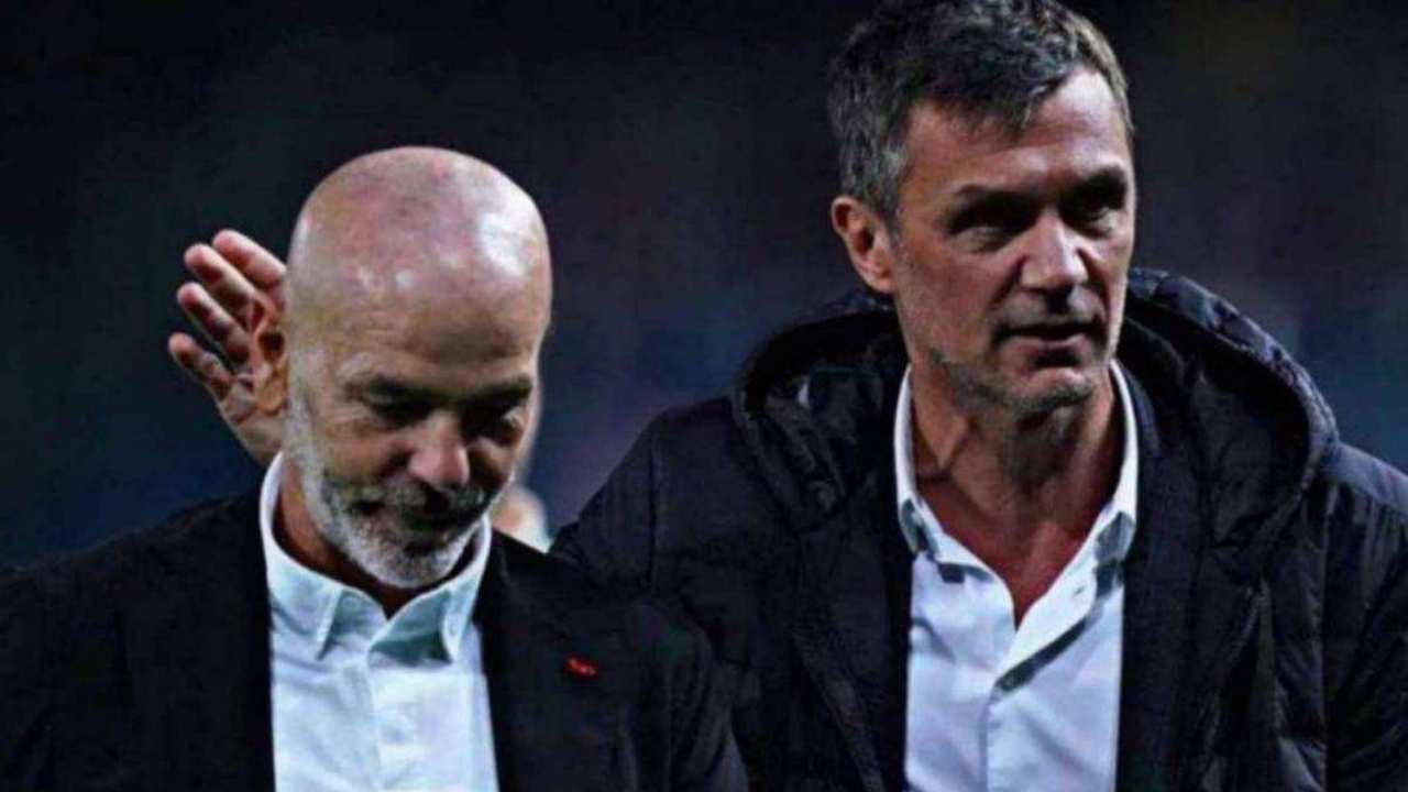 Pioli e Maldini