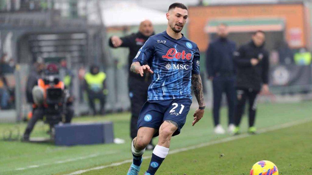 Politano, esterno del Napoli