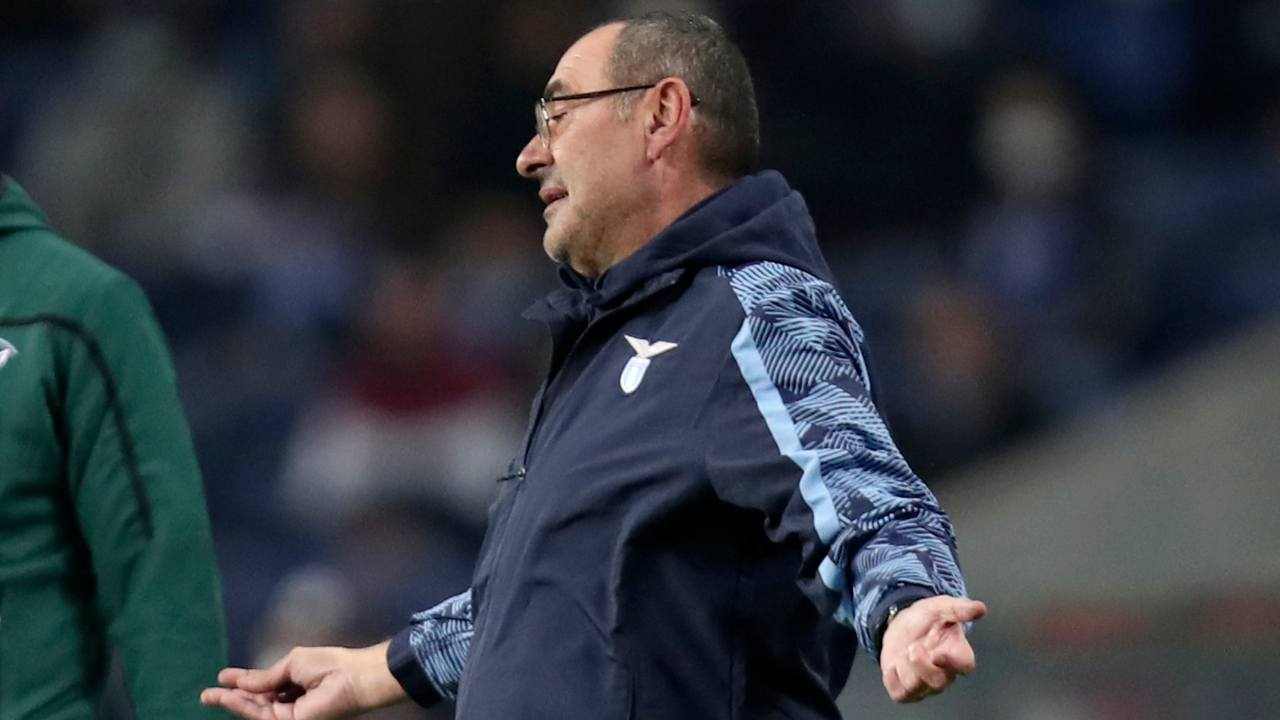 Maurizio Sarri, tecnico della Lazio