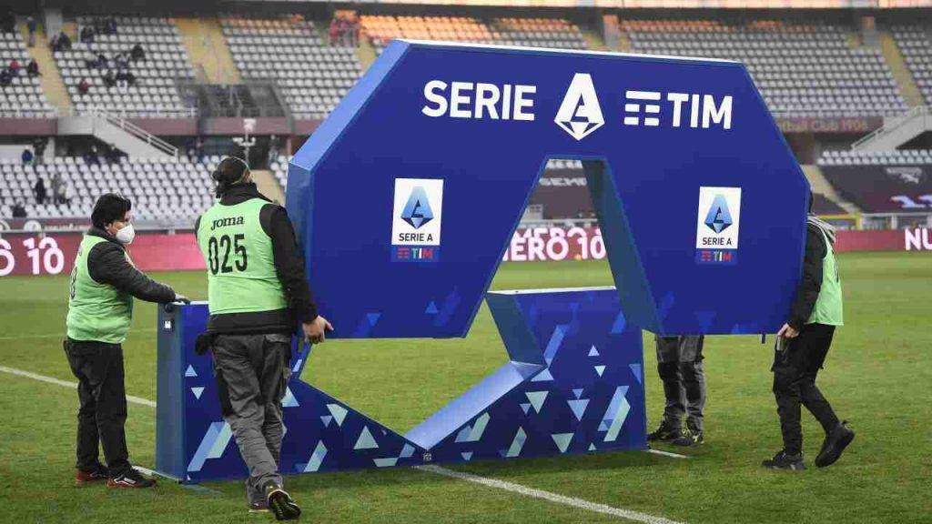 Ingresso in campo Serie A