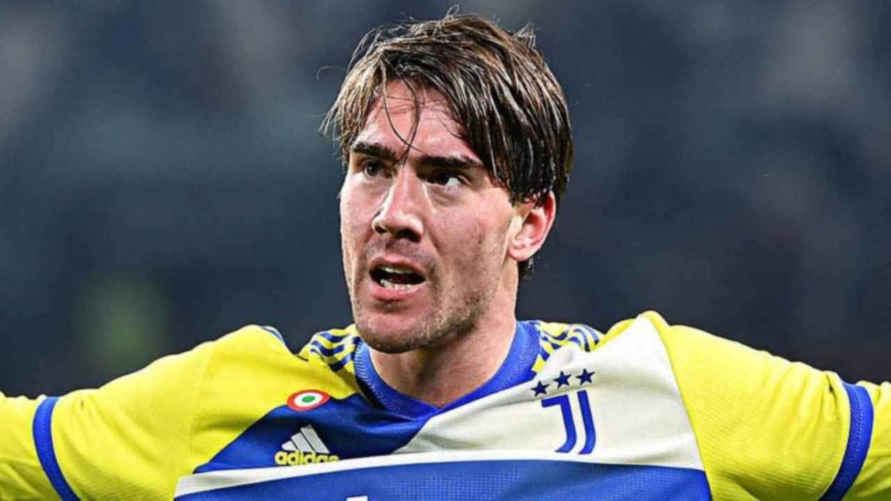 Dusan Vlahovic, attaccante della Juventus