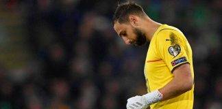 Donnarumma a testa bassa