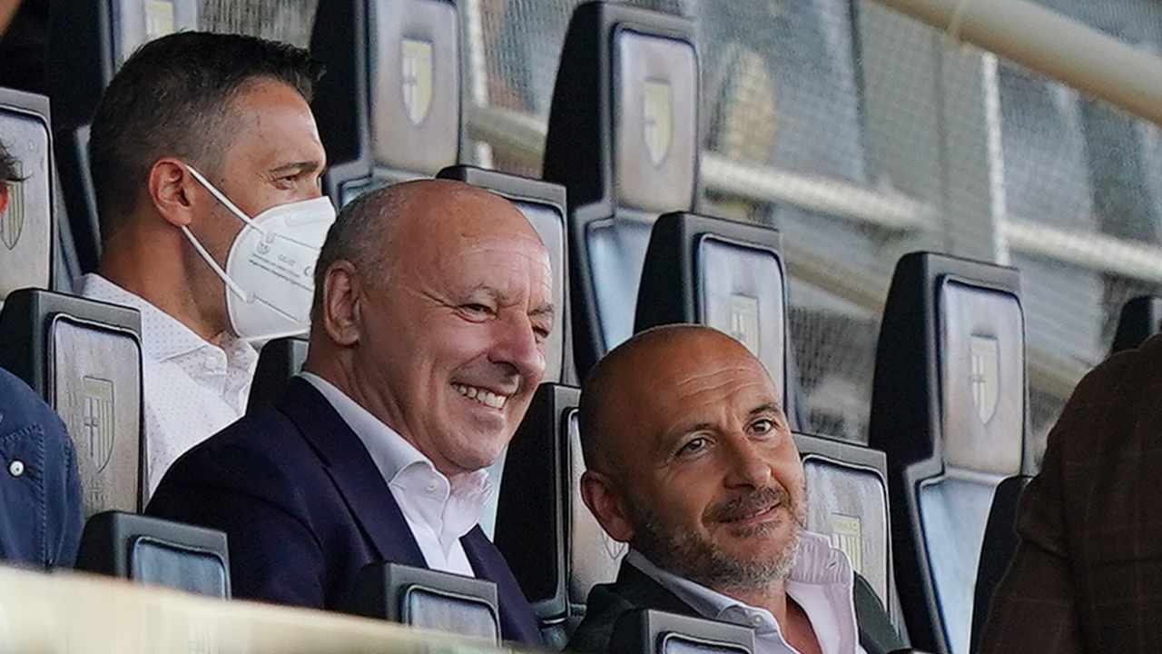 Marotta e Ausilio a Parma