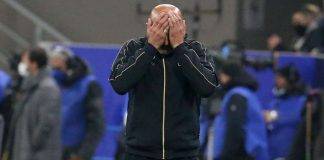 Napoli, Spalletti si copre gli occhi