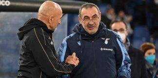 Lazio-Napoli, Spalletti e Sarri si salutano