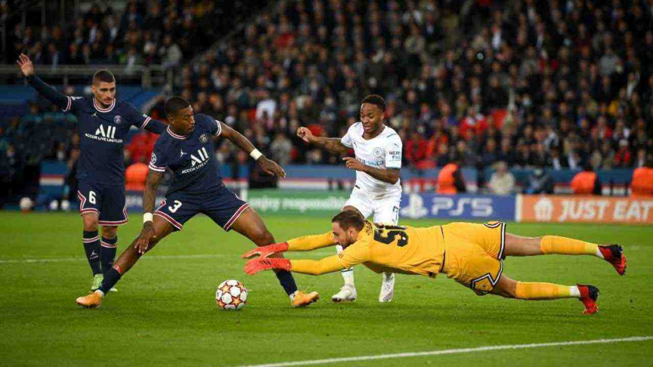 Verratti e Donnarumma in azione con il PSG