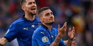 Jorginho e Verratti con l'Italia