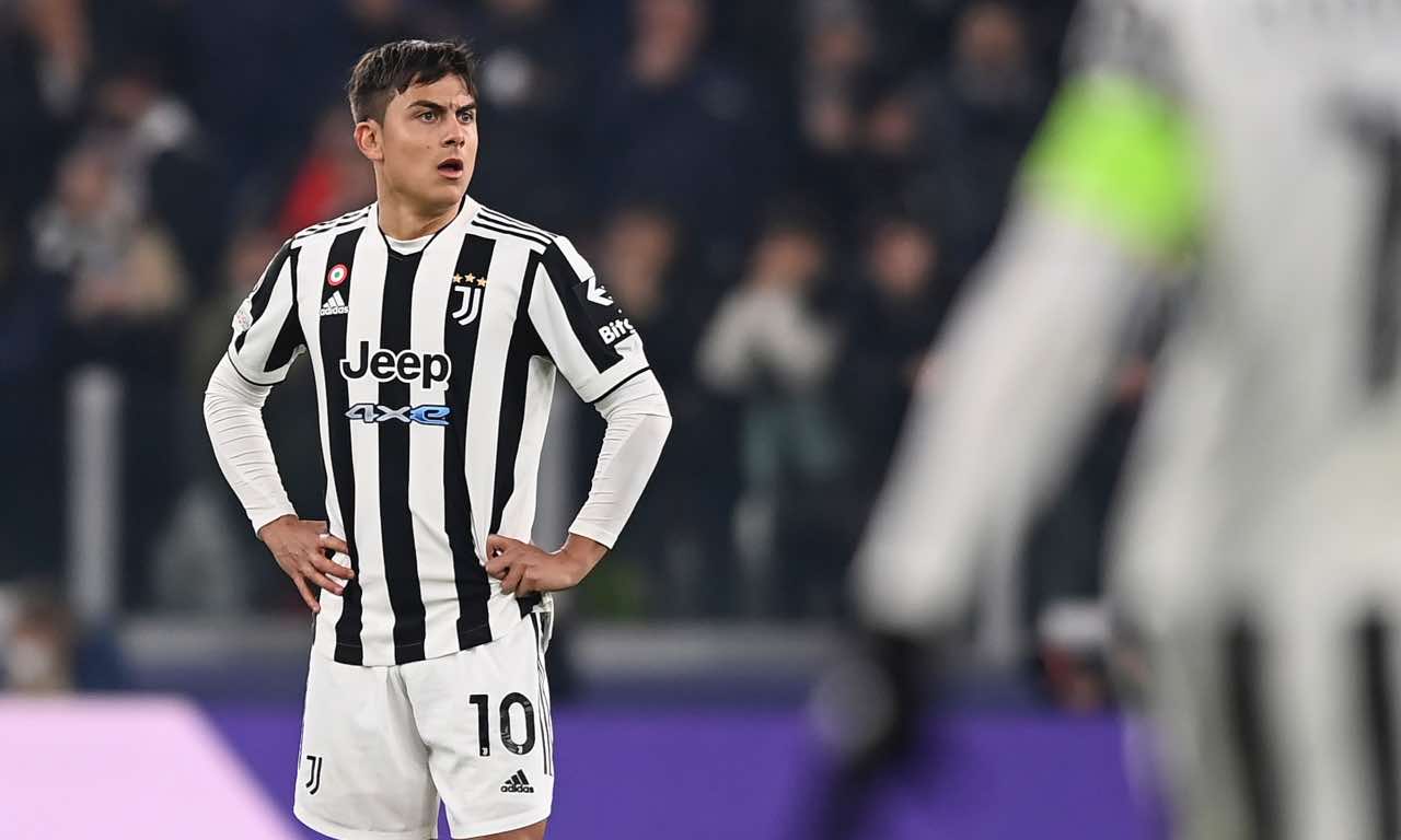 Dybala durante Juventus-Villarreal