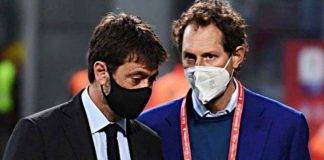 Juventus, Agnelli ed Elkann a confronto