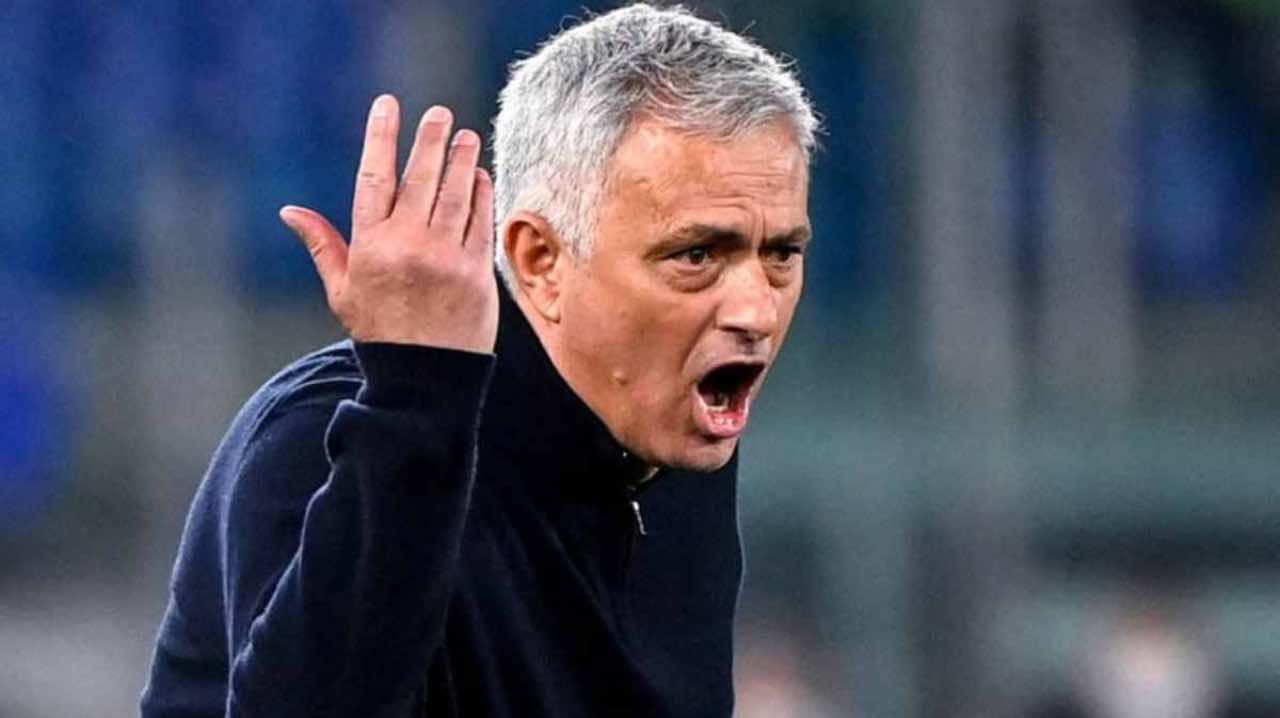 Roma, Mourinho arrabbiato