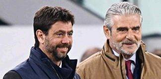 Agnelli e Arrivabene della Juventus