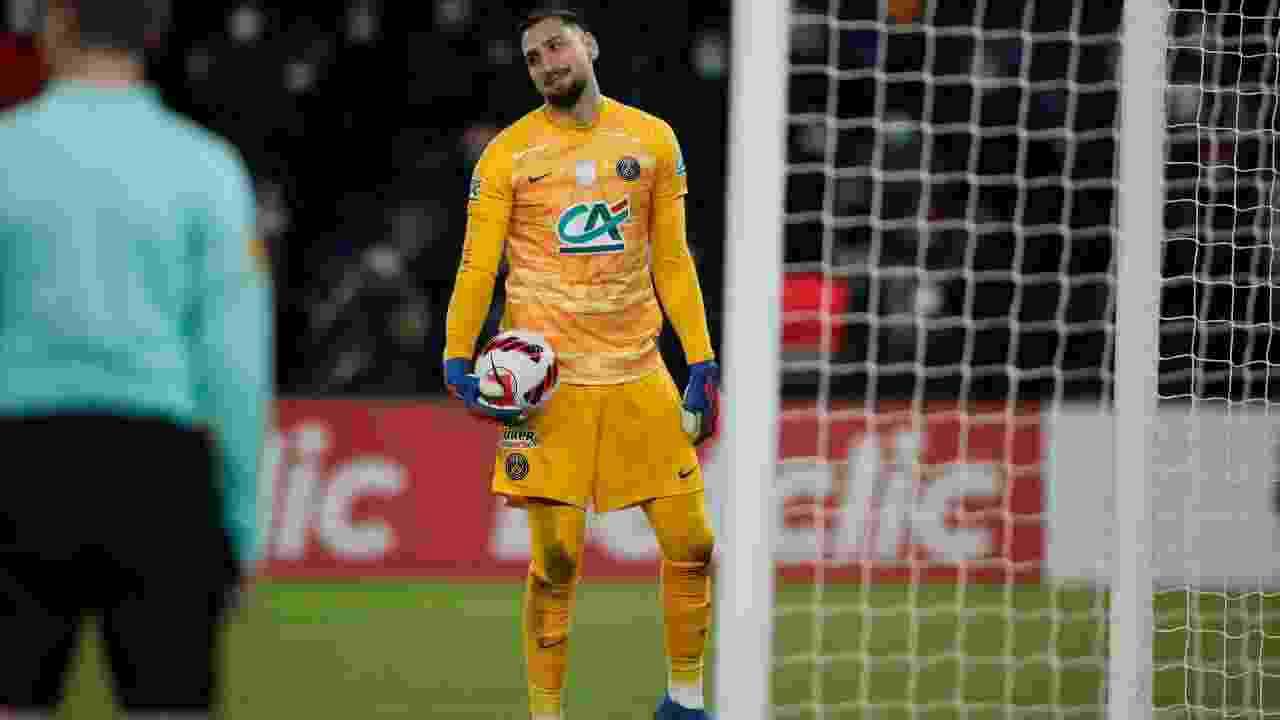 Donnarumma sconsolato