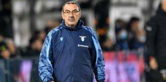 Il tecnico della Lazio Sarri riflette