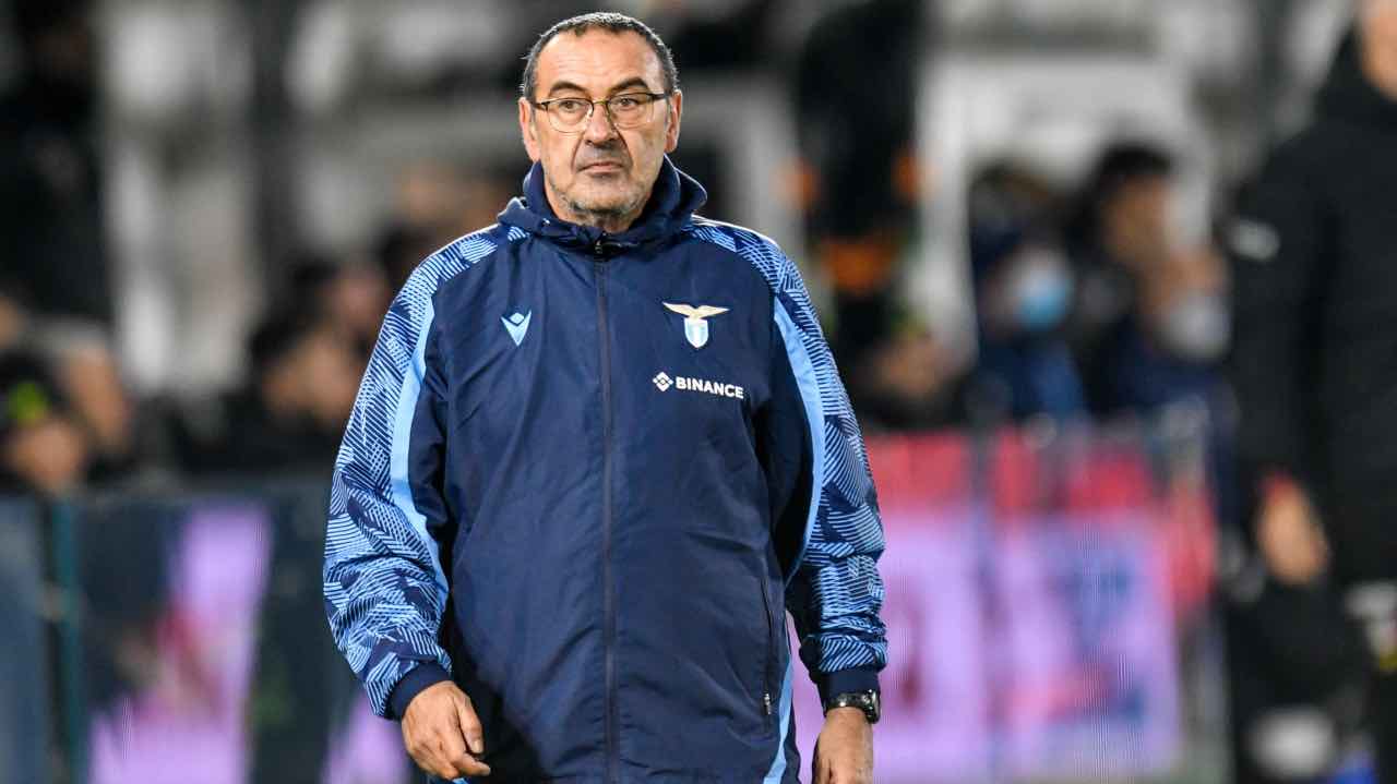 Il tecnico della Lazio Sarri riflette