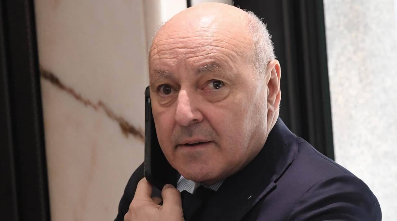 L'Ad dell'Inter Marotta preoccupato