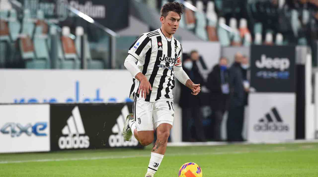 Dybala in campo