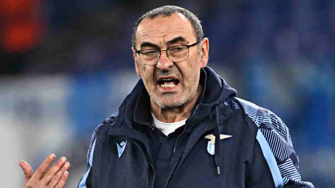 Maurizio Sarri, tecnico della Lazio