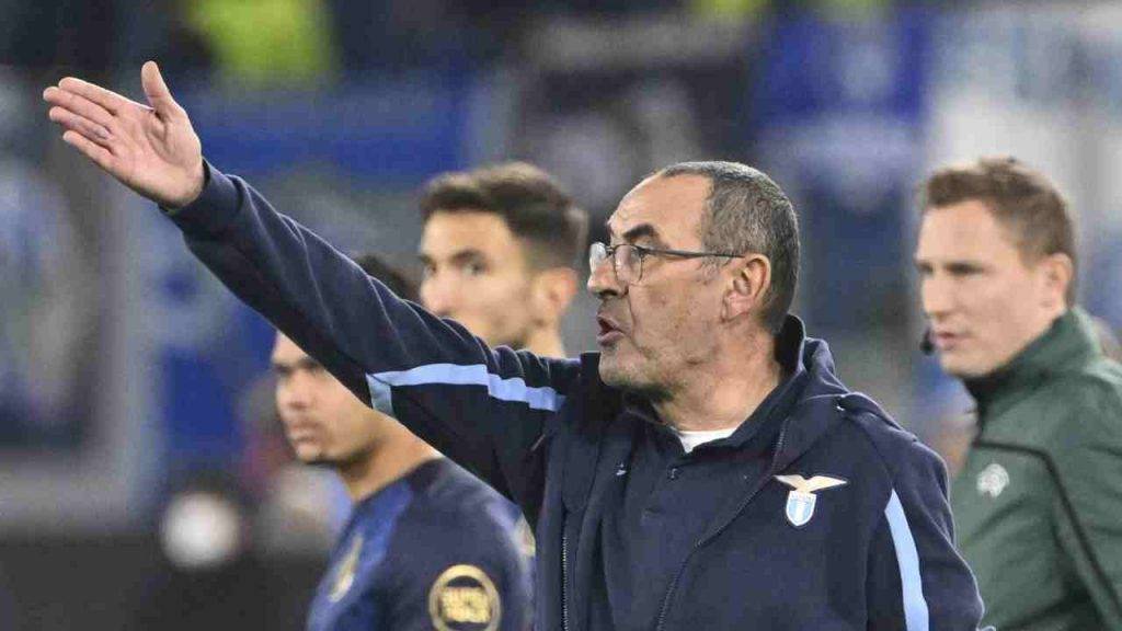 Maurizio Sarri, tecnico della Lazio