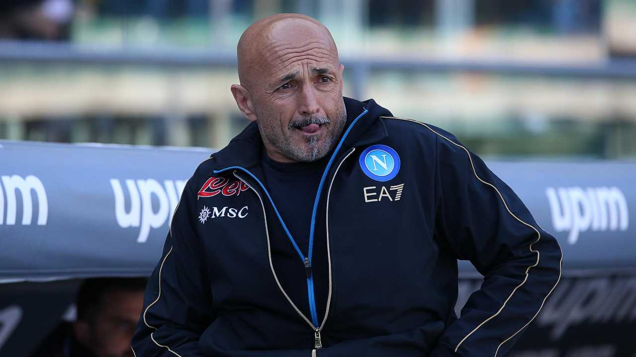 Spalletti in panchina