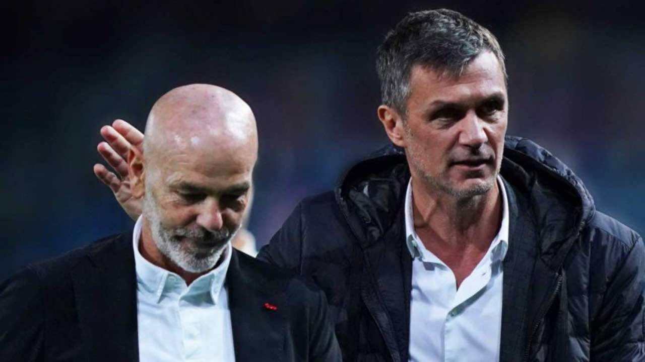 Pioli e Maldini camminano vicini Milan