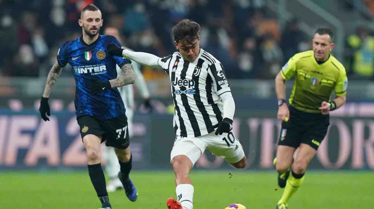 Inter-Juve, Dybala e Brozovic in campo