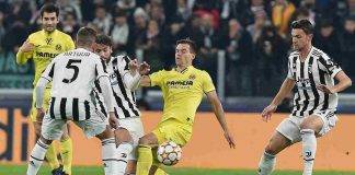 Juventus-Villarreal, Arthur in azione