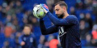 PSG, Donnarumma in allenamento