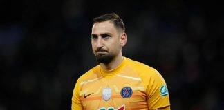 Donnarumma con la maglia del PSG