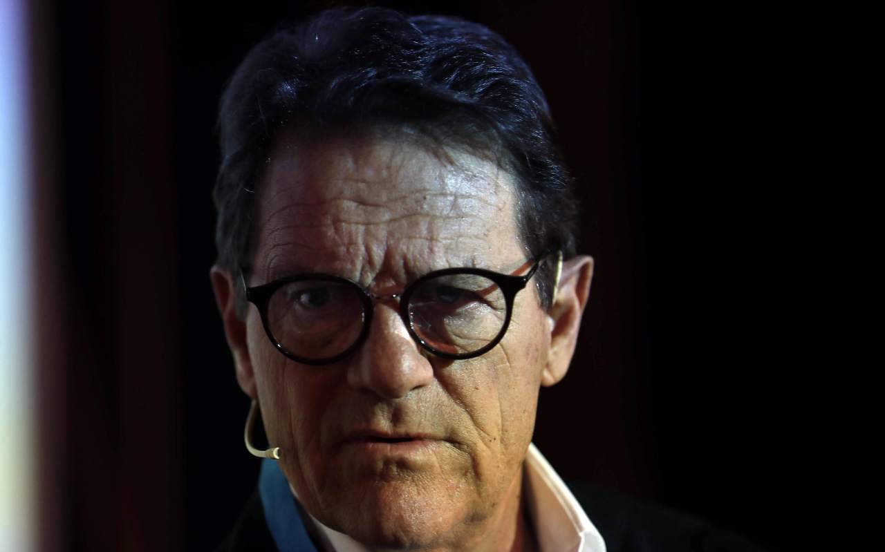 Primo piano di Fabio Capello