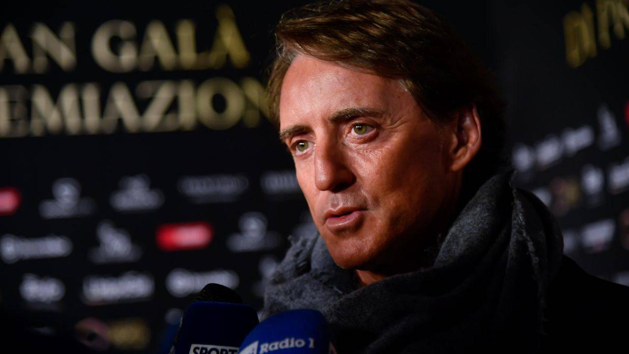 Mancini al Gazzetta Sport Awards