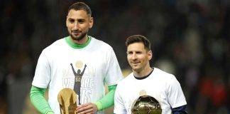 PSG, Messi e Donnarumma in posa